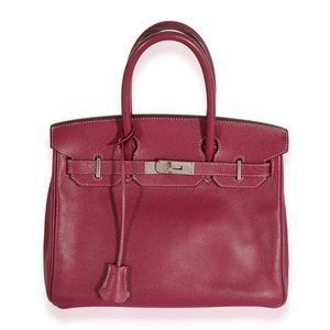 Hermes Verso Tosca & Rose Tyrien Epsom Birkin 30 PHW